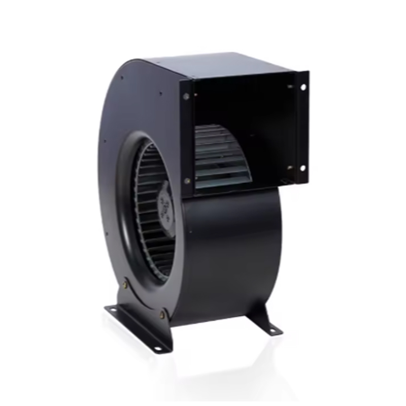 Direct drive na single inlet centrifugal fan para sa air transport system at mga heat exchanger