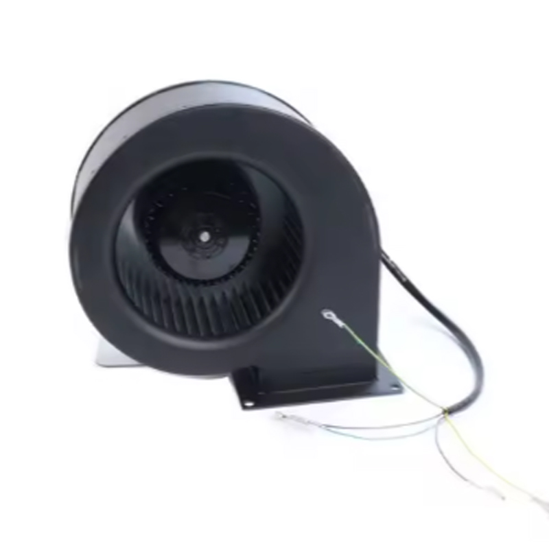 Direct drive na single inlet centrifugal fan para sa air transport system at mga heat exchanger