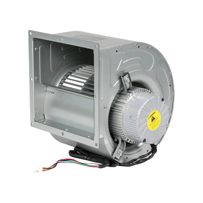 SYZ 8-7 double suction EC centrifugal fan na may gearbox